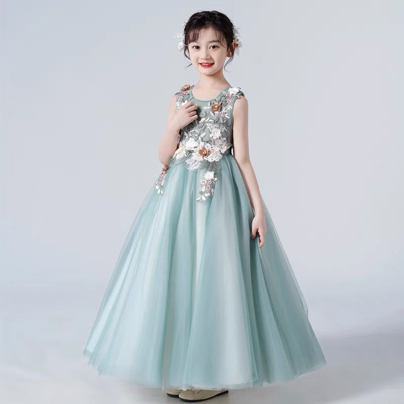 Thumbnail: green long dress