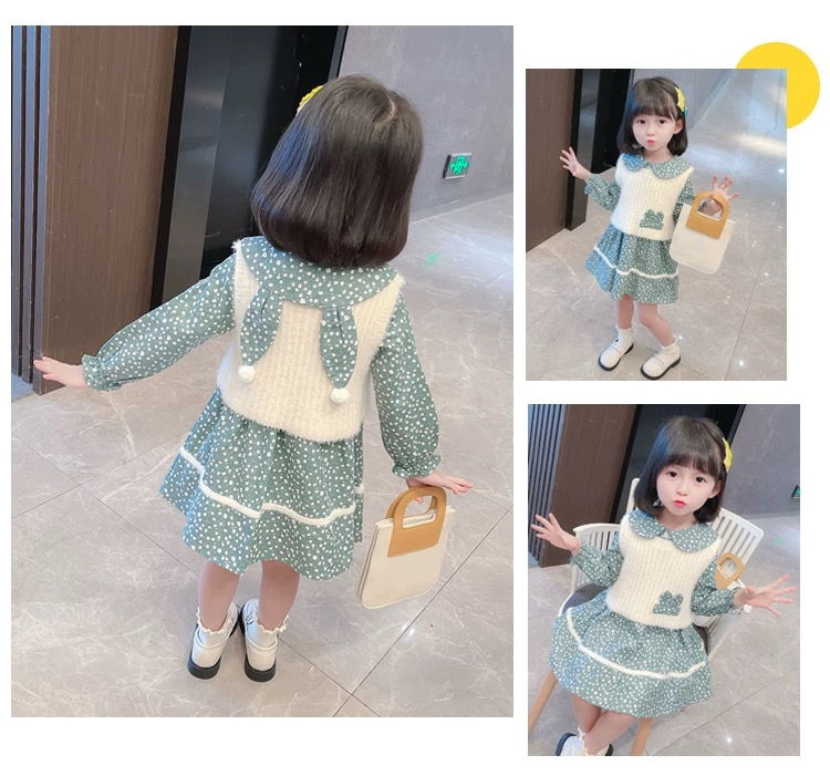 Thumbnail: 2 piece winter dress