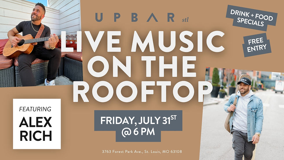 Live! Music on the Rooftop ft. Alex Rich