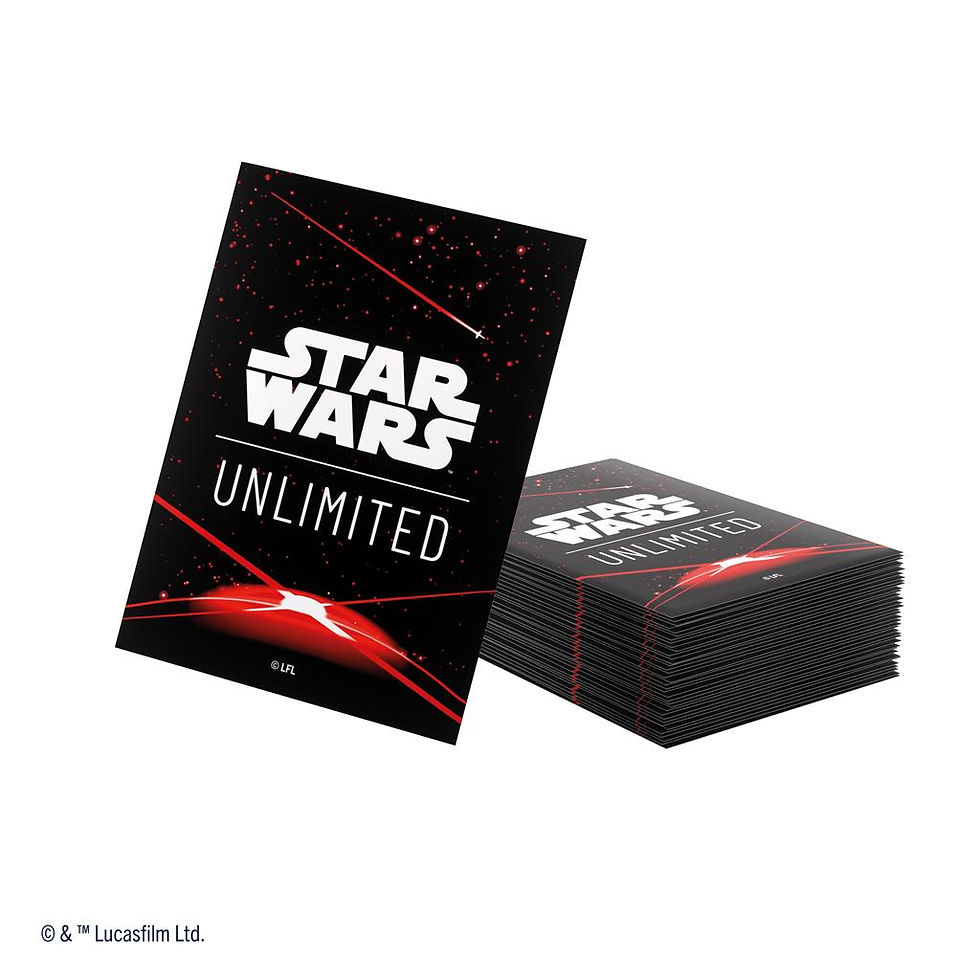 Miniature : SW Unlimited : Sleeves Double Pack : Espace Bleu/Rouge