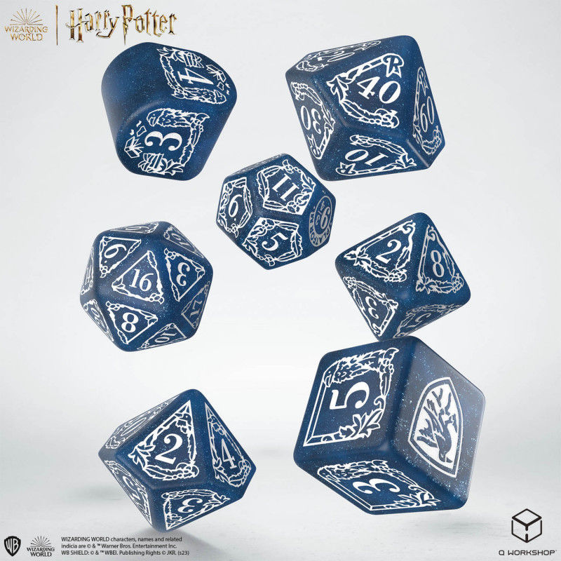 Miniature : Set de dés Harry Potter : Ravenclaw / Serdaigle