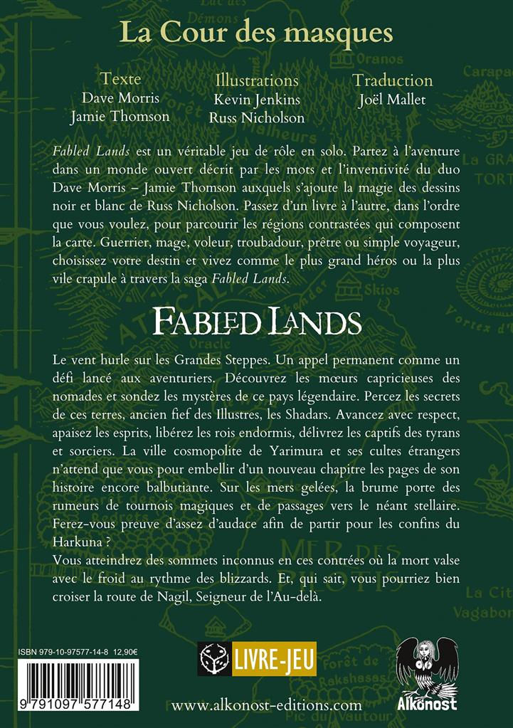 Miniature : Fabled Lands 5 : La Cour des masques