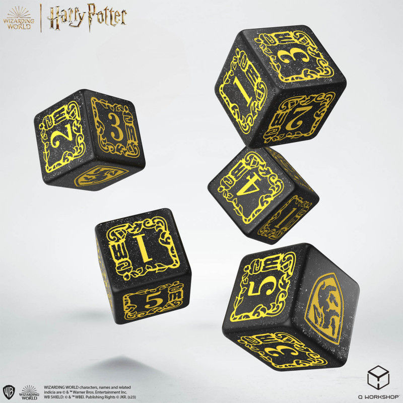 Miniature : Sac et dés Harry Potter : Hufflepuff / Poufsouffle