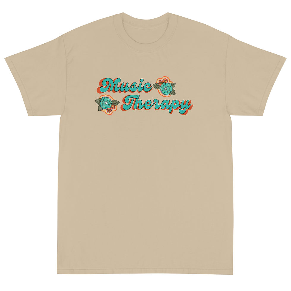 Thumbnail: Music Therapy Short Sleeve T-Shirt