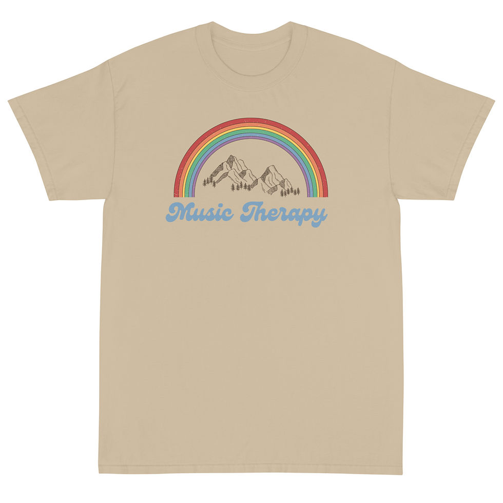 Thumbnail: Rainbow Mountain Music Therapy Short Sleeve T-Shirt