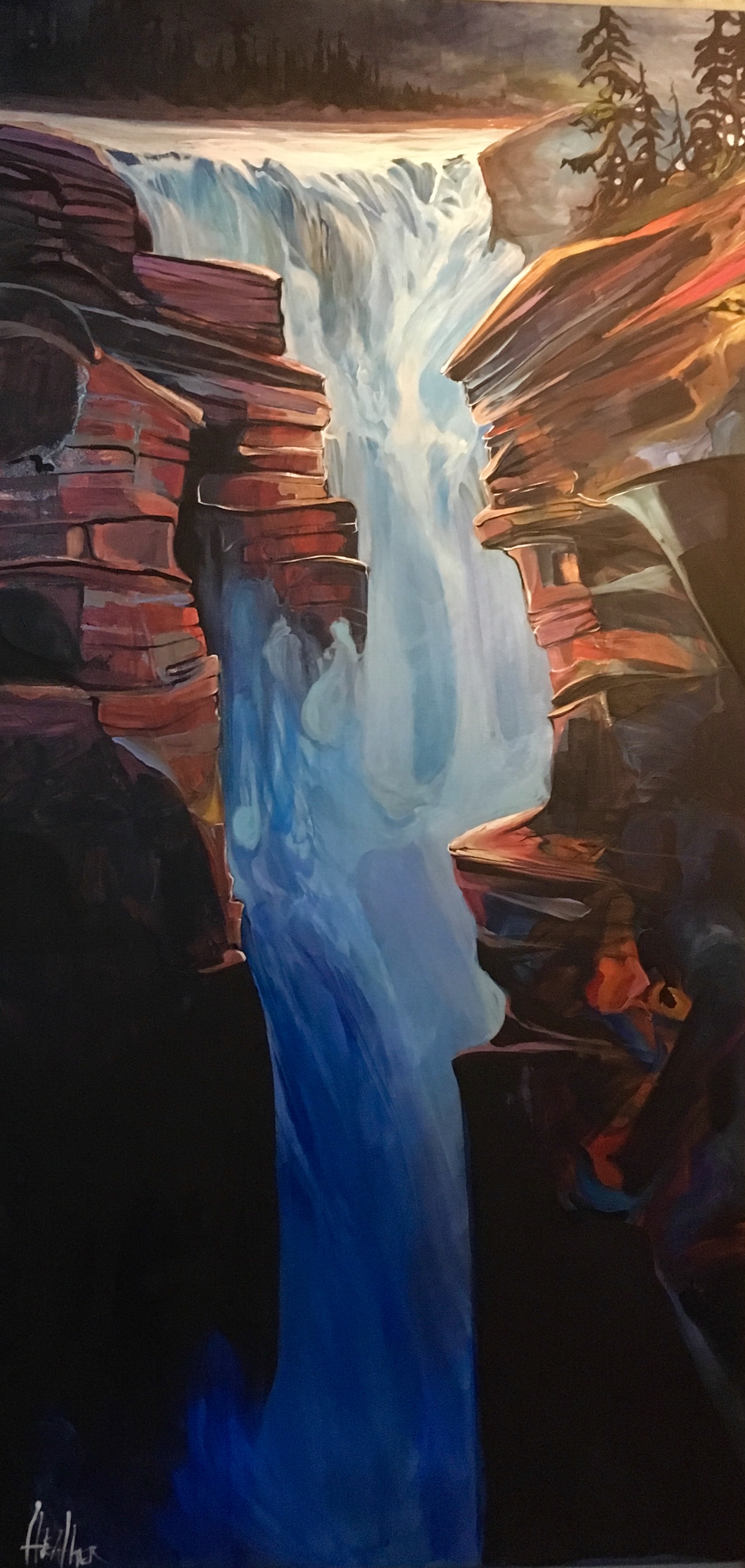 Athabasca Revelations 36x72 Donated