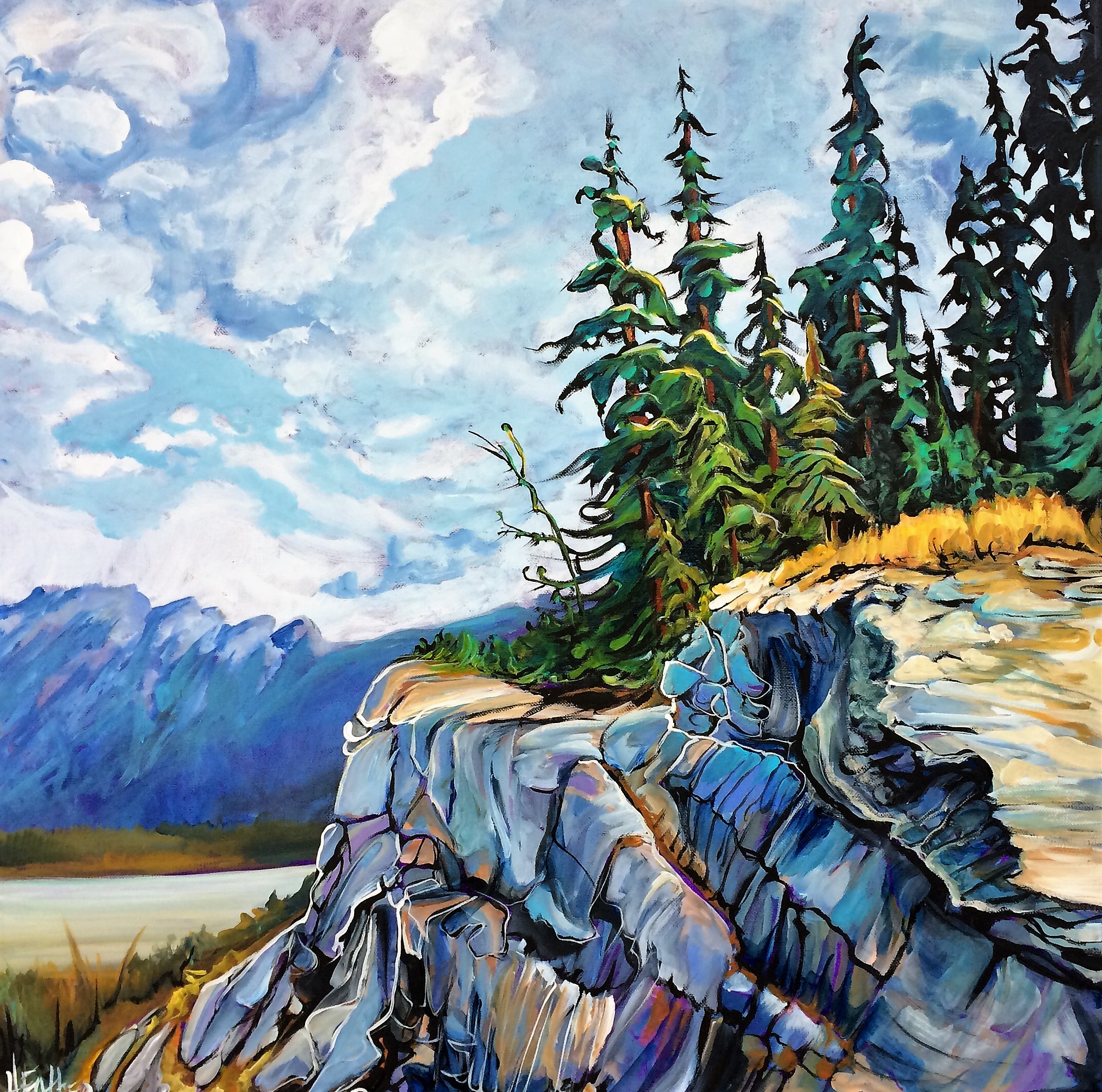 Almost Home 24 x 24 SOLD