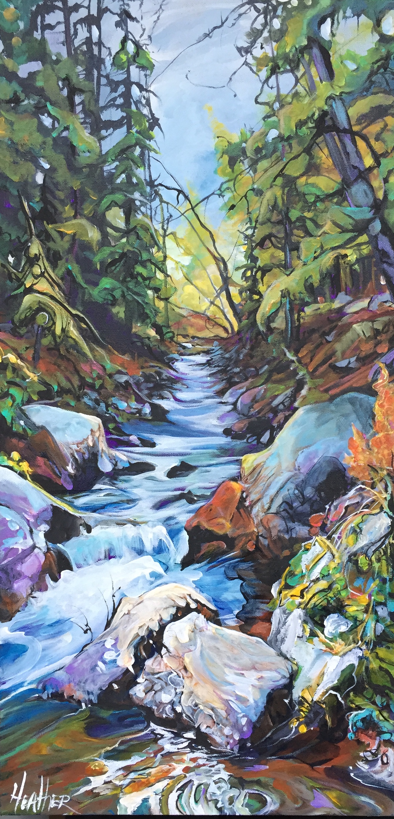 River Rhapsody 15 x 30 SOLD
