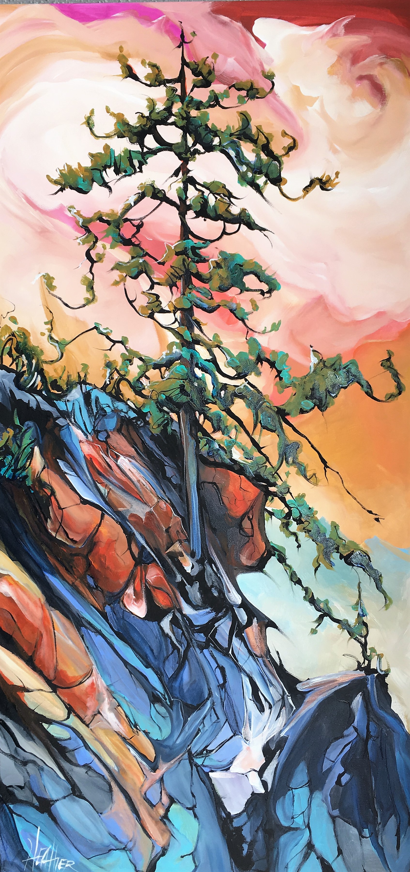 Tequila Sunrise 24 x 48...SOLD