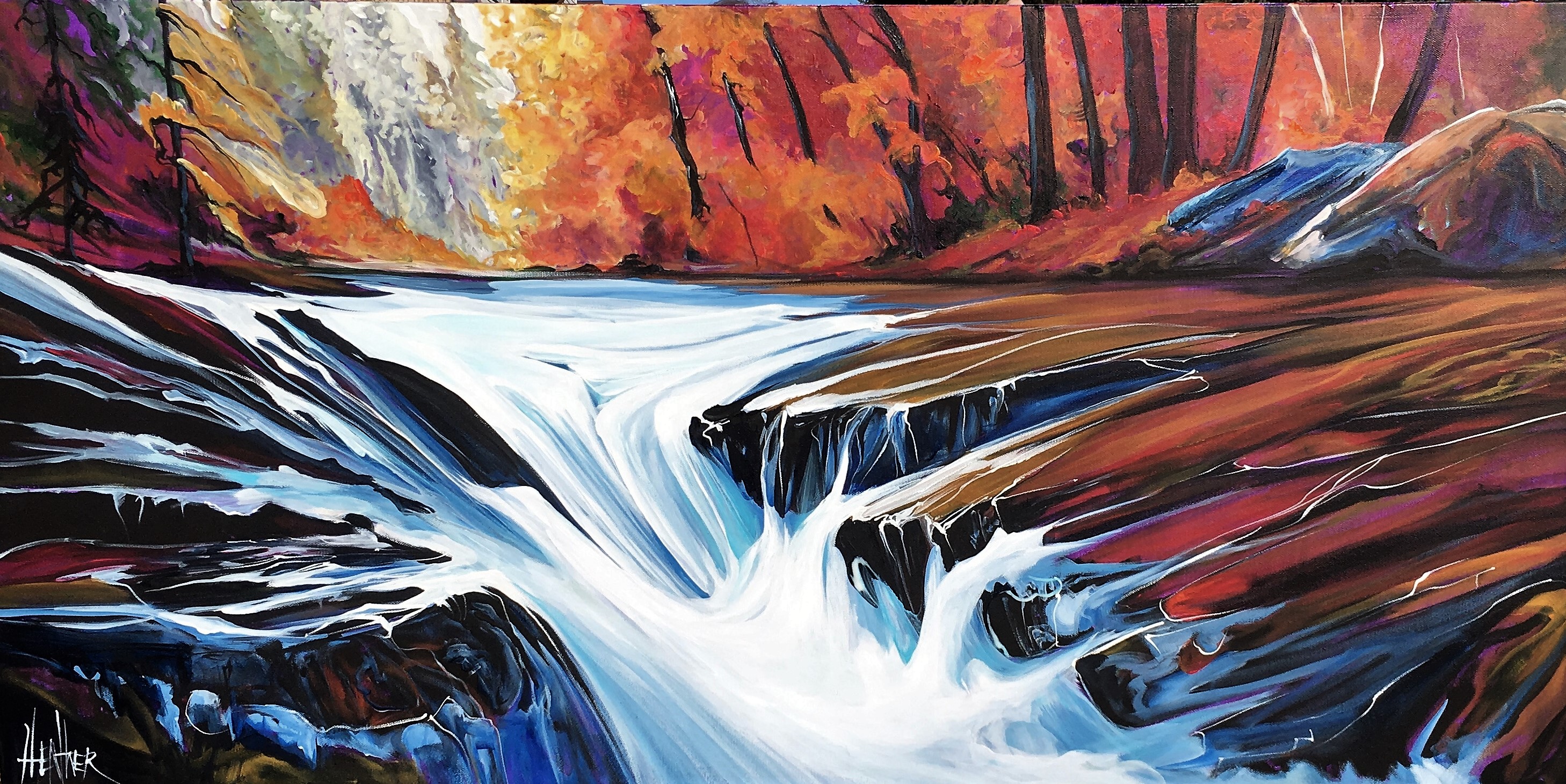 Opulence 24 x 48 SOLD