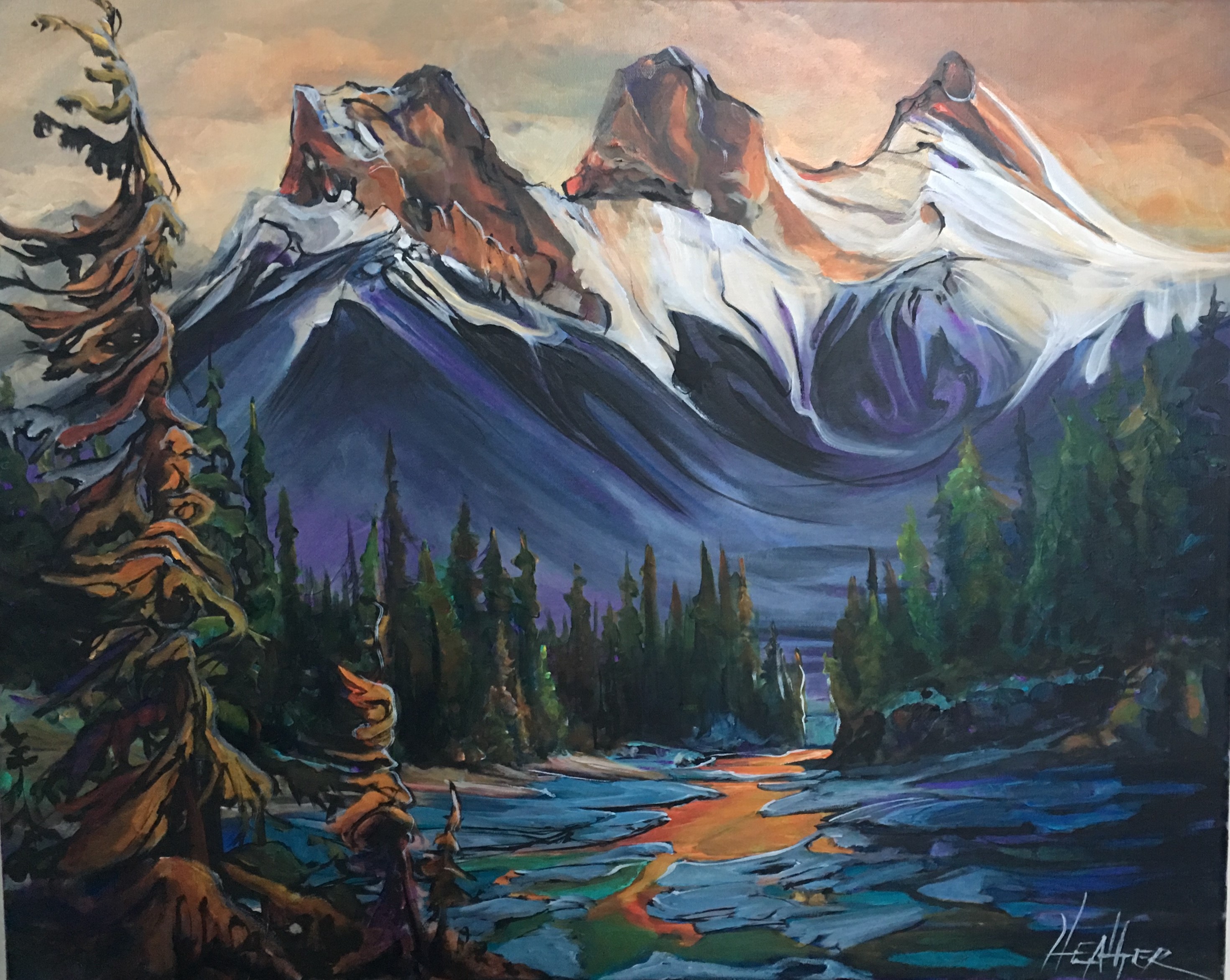 Mountain Muse 24 x 30 SOLD