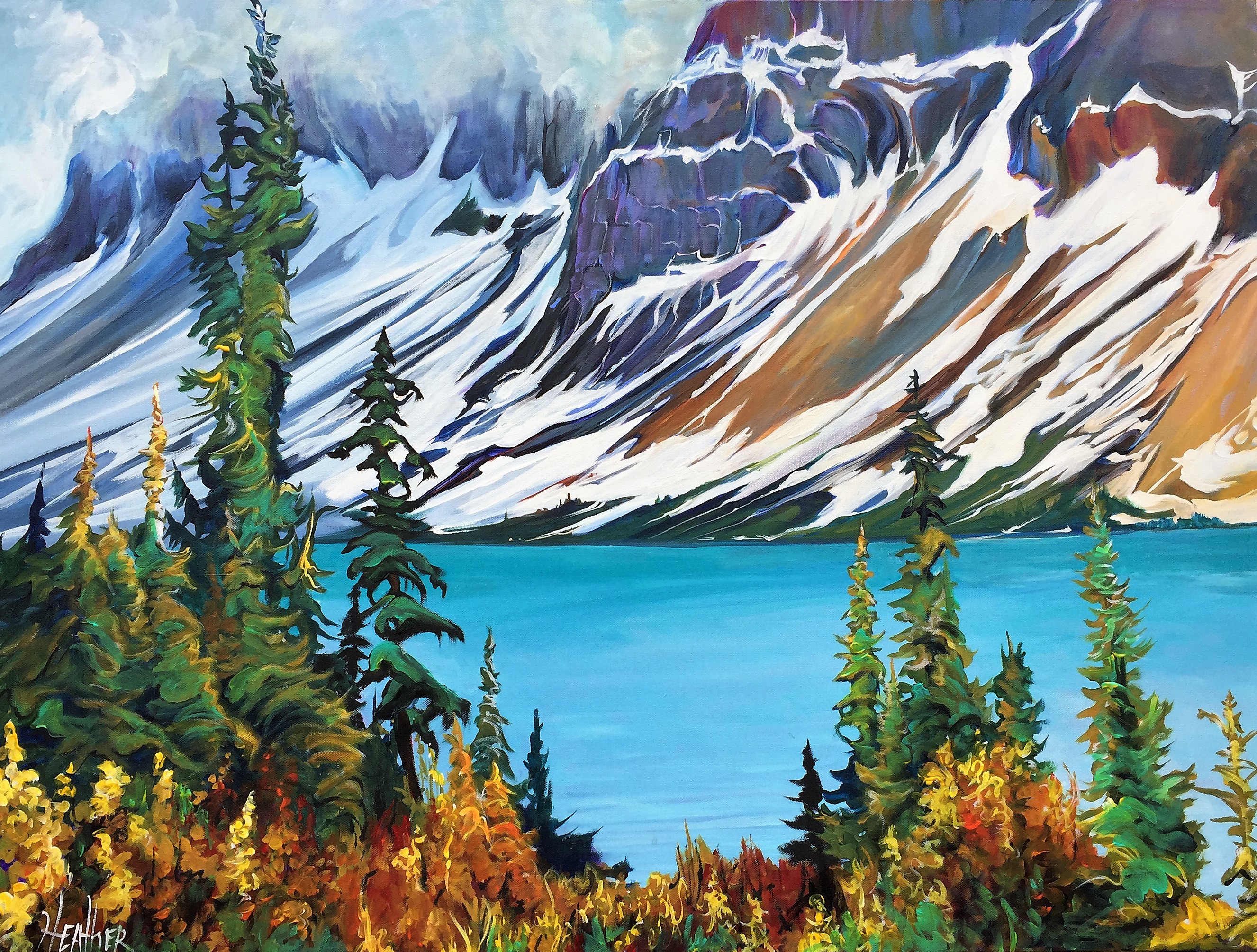 Bow Bliss 30 x 40 $3500