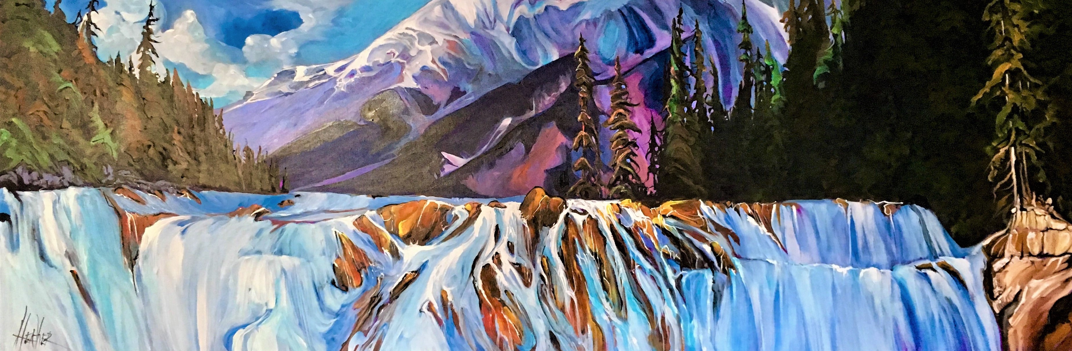 Top of Wapta 20 x 60 SOLD