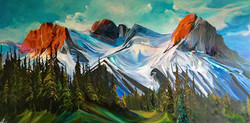 Ha Ling Glory 36 x 72 SOLD