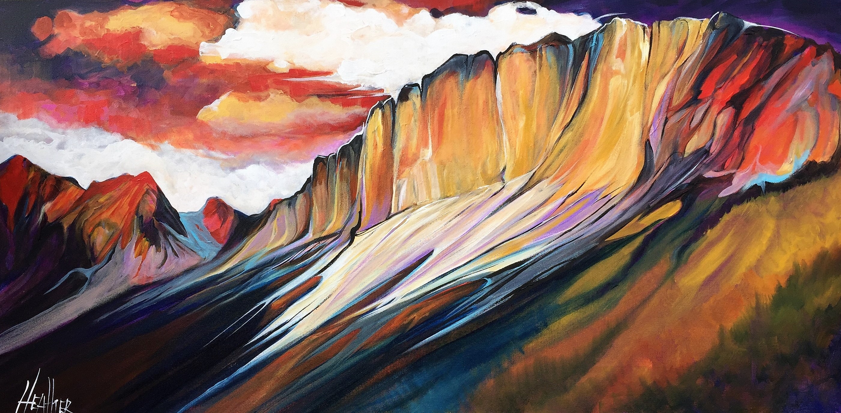 Stormy 24 x 48 SOLD