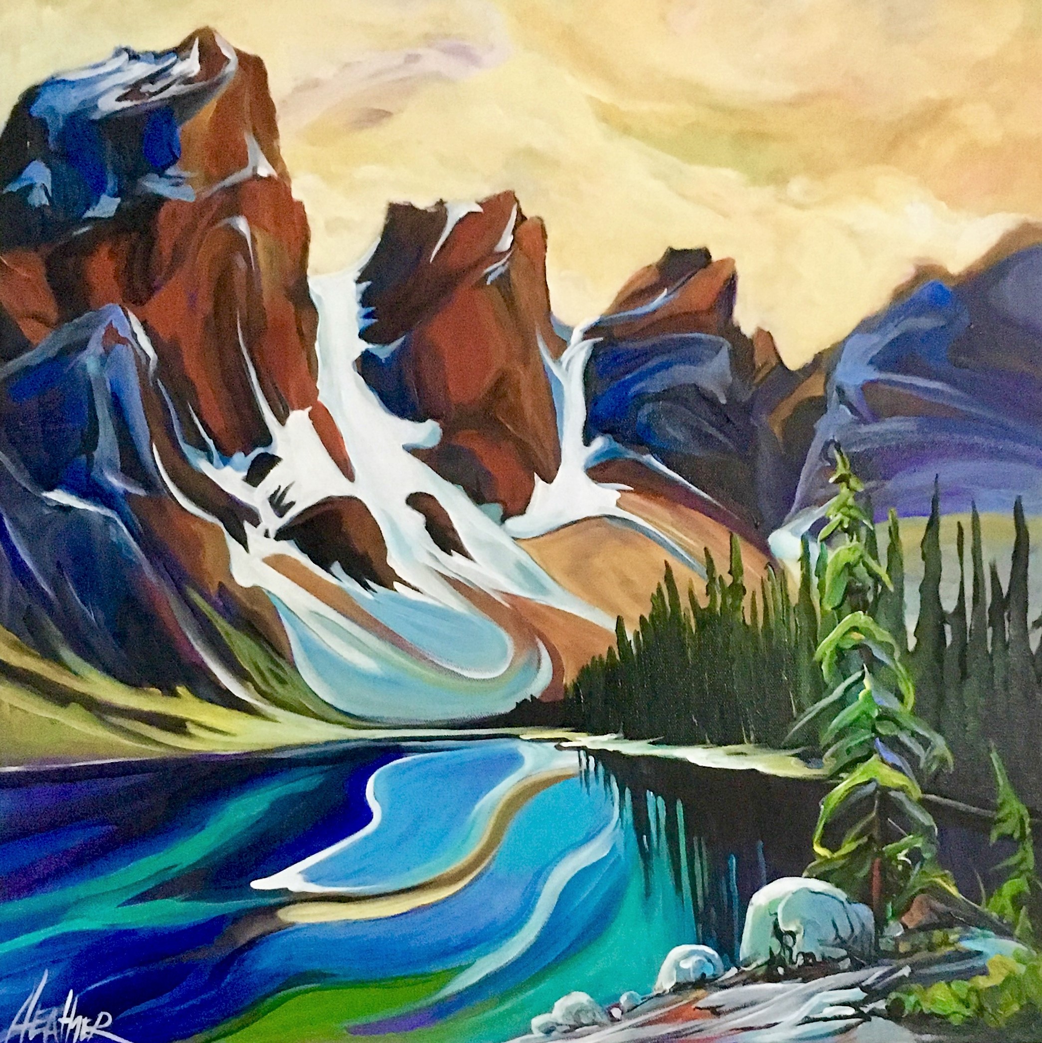 Tranquility of Moraine Lake SOLD