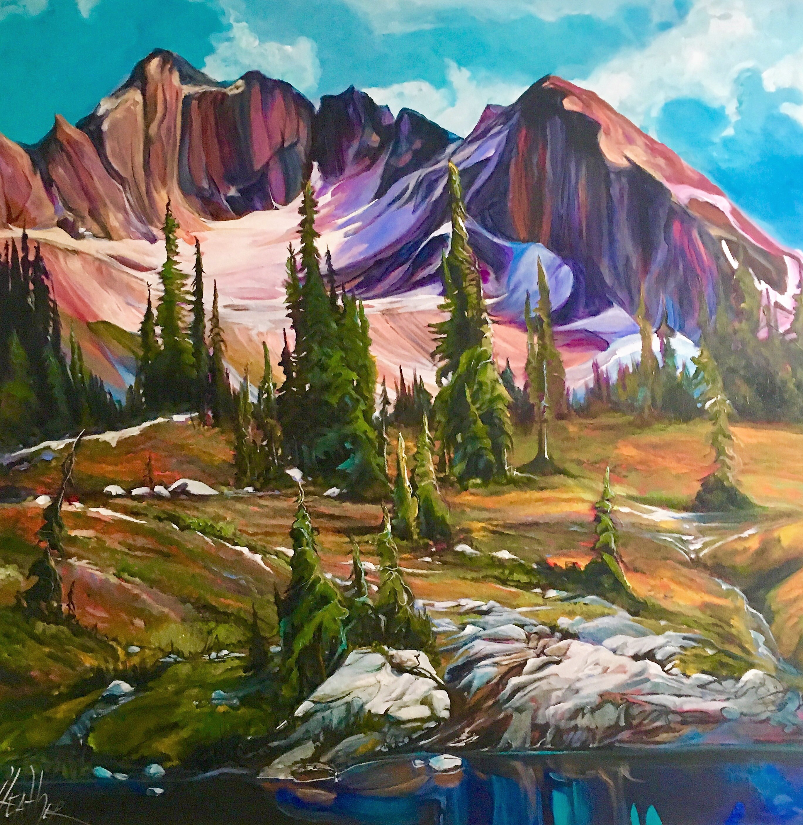 Selkirk Meadow 36 x 36 SOLD