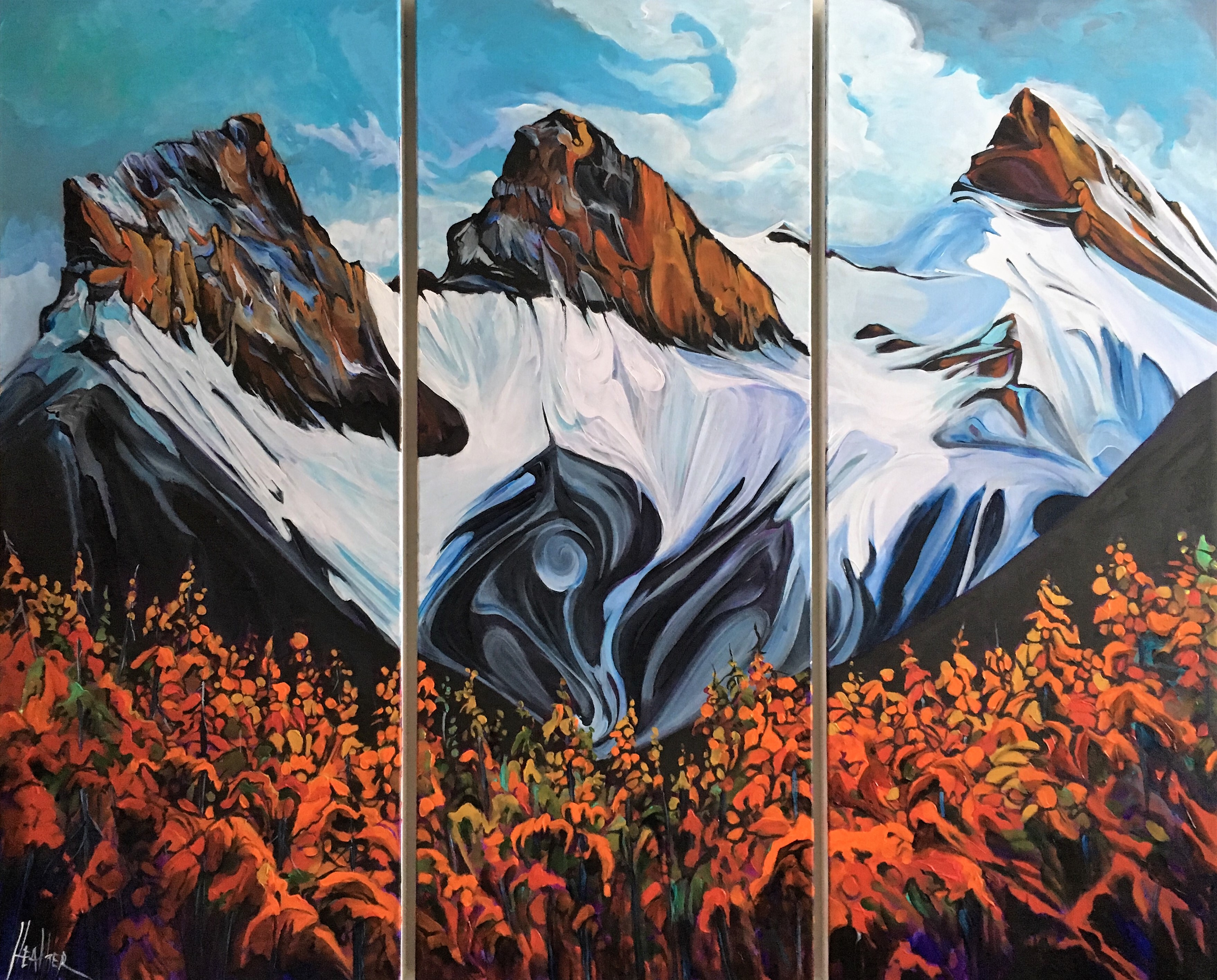 Bloom 48 x 40 SOLD