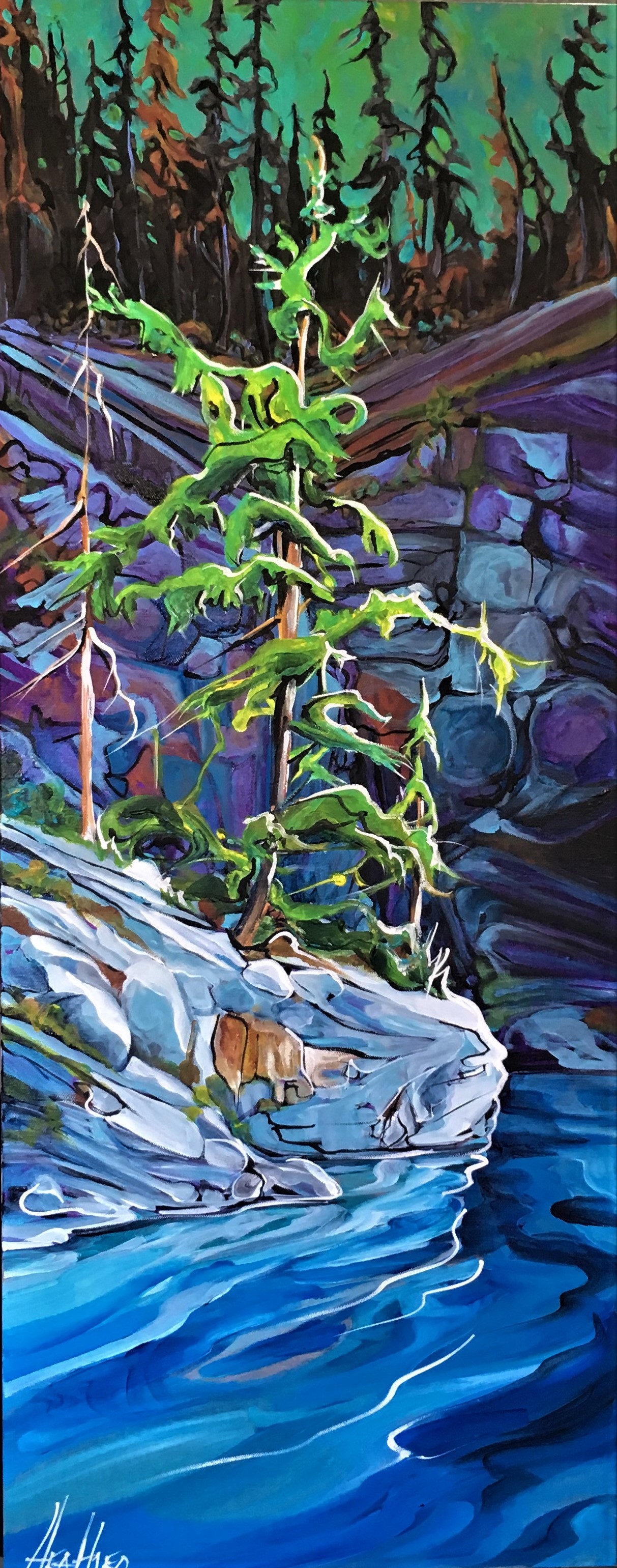 Secret Cove 16 x 40 SOLD