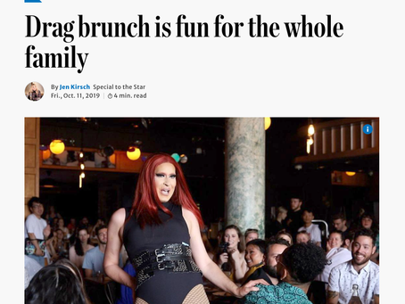 Toronto Star / Drag brunch is fun for the whole family