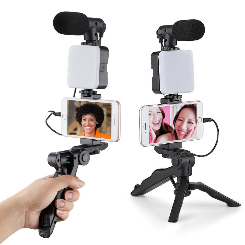 Miniatura: Multifunctional Desktop Beauty Leg Light with Microphone