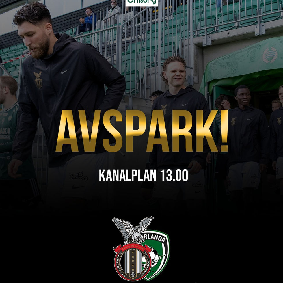 Inför FC Stockholm-Arlanda