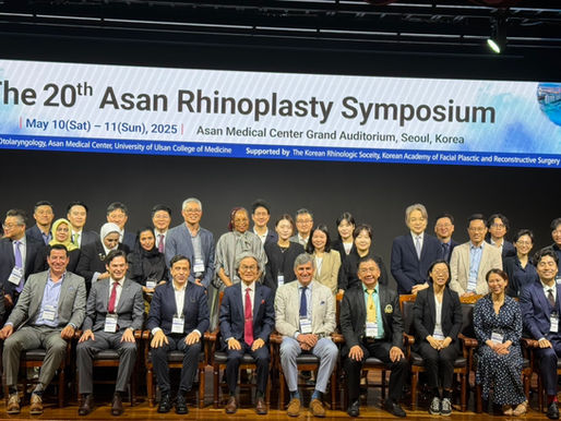 20th Asan Rhinoplasty Symposium, May 10-11, 2025 in Seoul, Korea