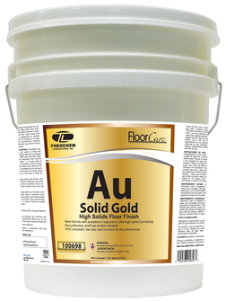 Solid Gold, High Solids Floor Finish