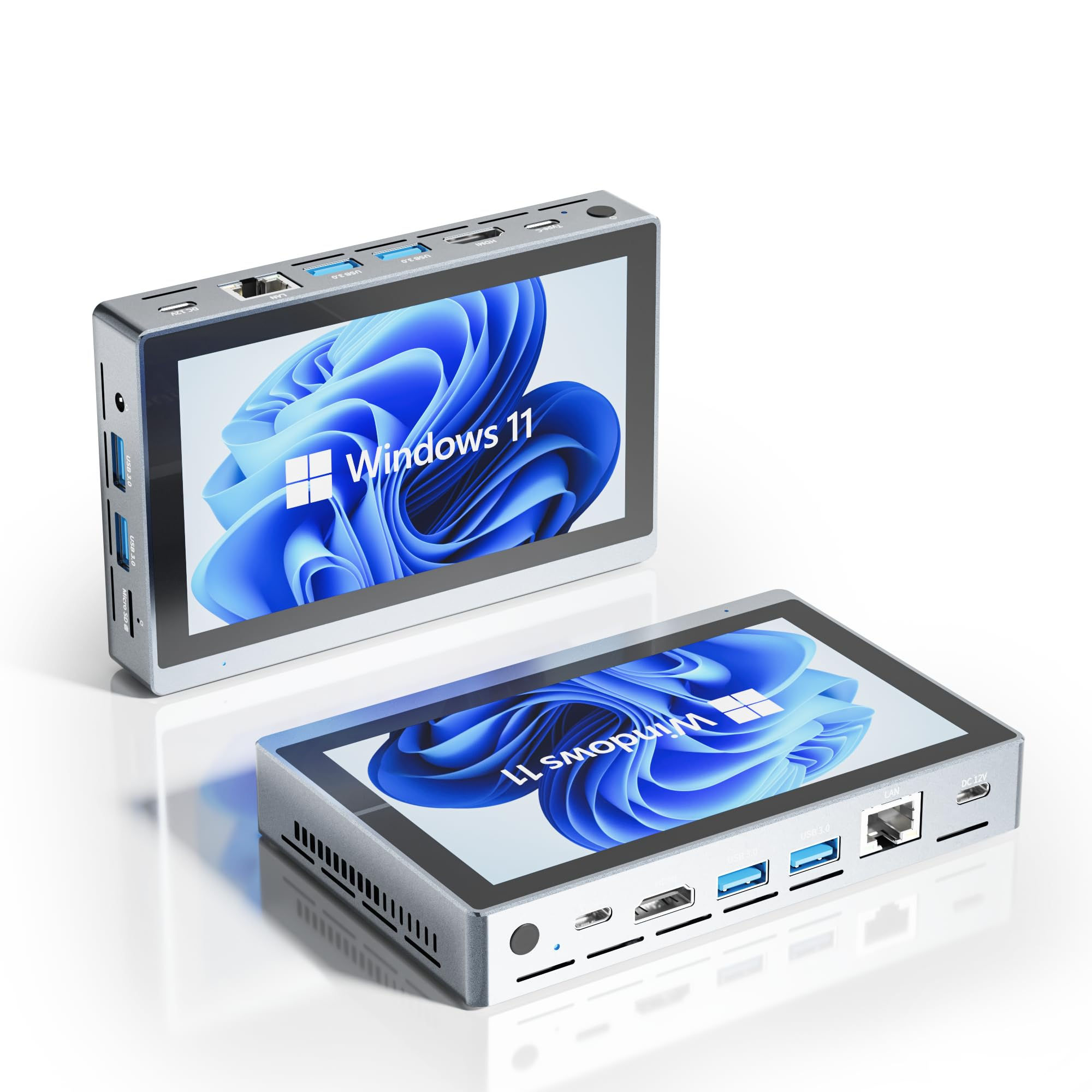 HIGOLEPC Mini PC Win 11 PROCeleron N5095 Mini Computer with Fan16GB DDR4256GB RO