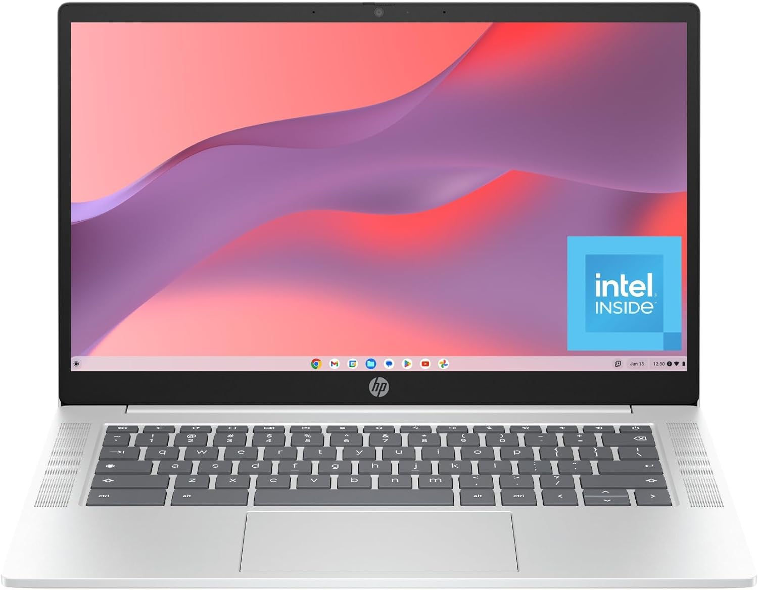 HP Chromebook 14 inch Laptop FHD Display Intel N100 4 GB RAM 64 GB eMMC Intel UH