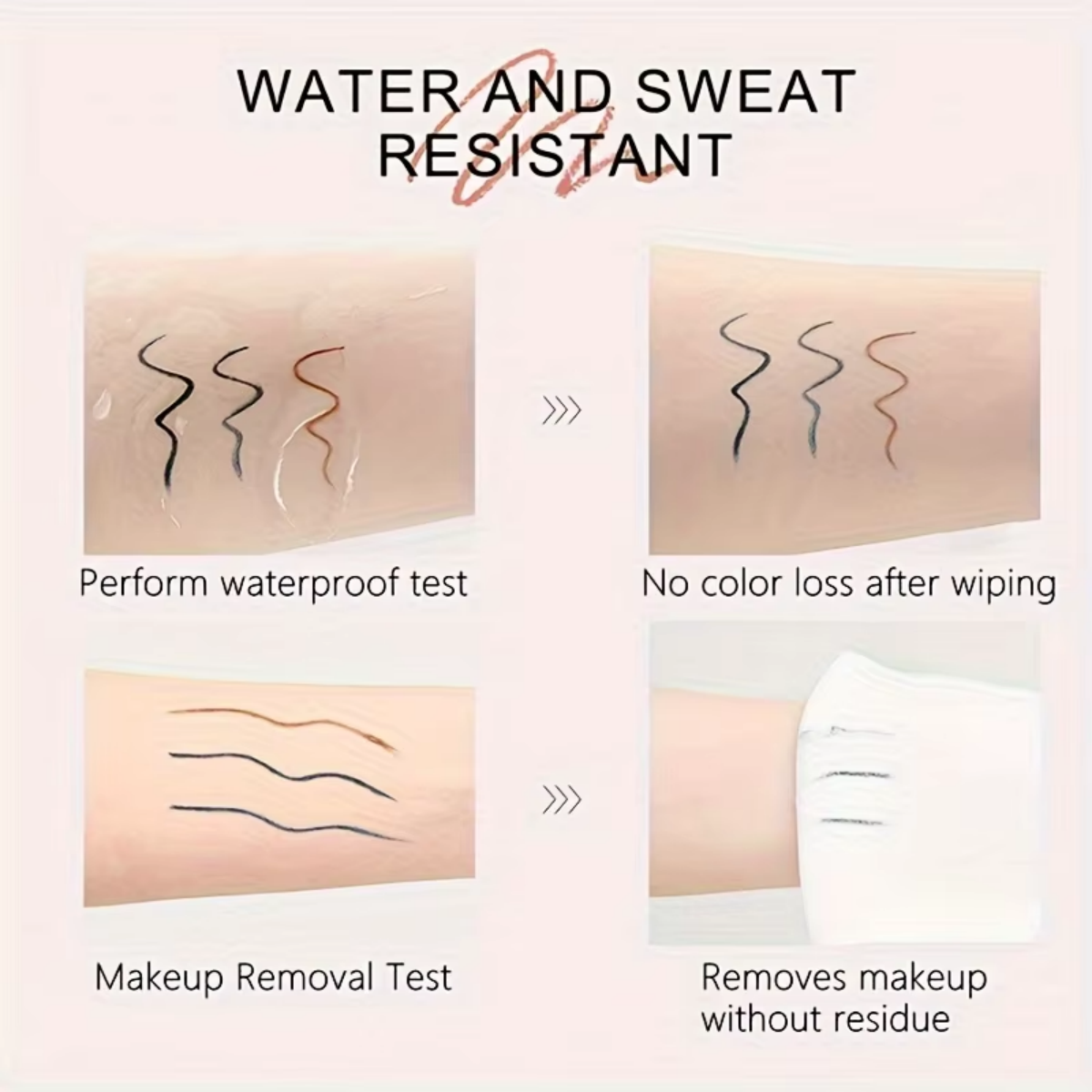 6-Color Waterproof Matte Lip Liner - Long-Lasting, Non-Transfer Formula.