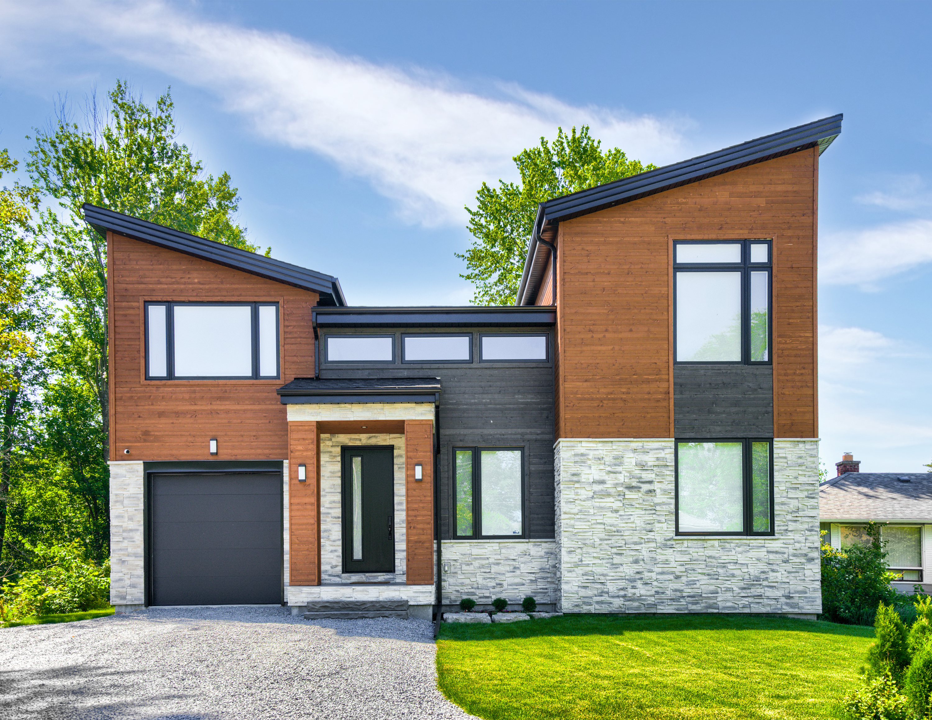 The Contemporary Waterfront House