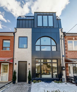 Exterior and interior alteration of the existing townhouse in Toronto