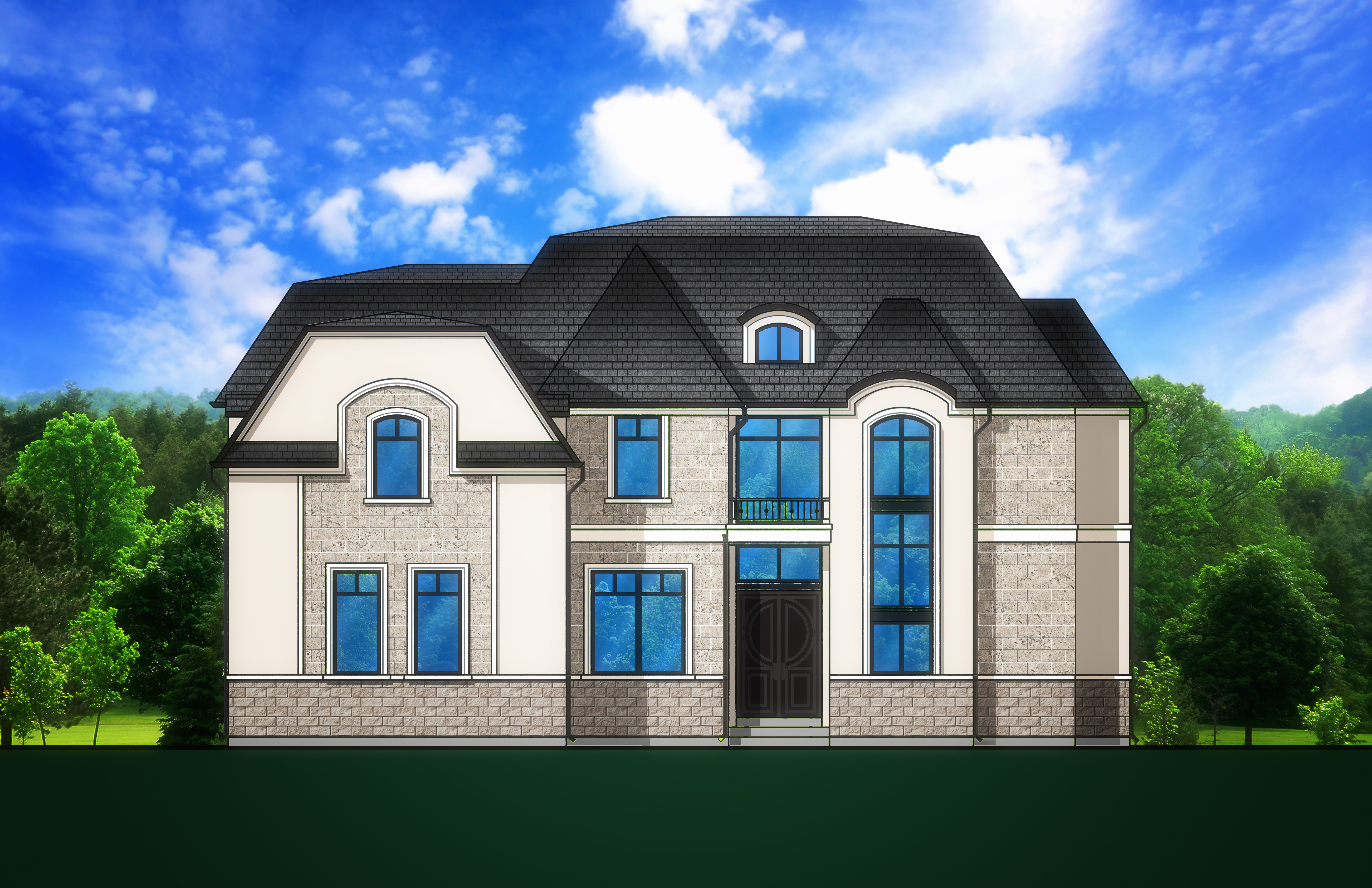 The Elegant and Luxury Mansion