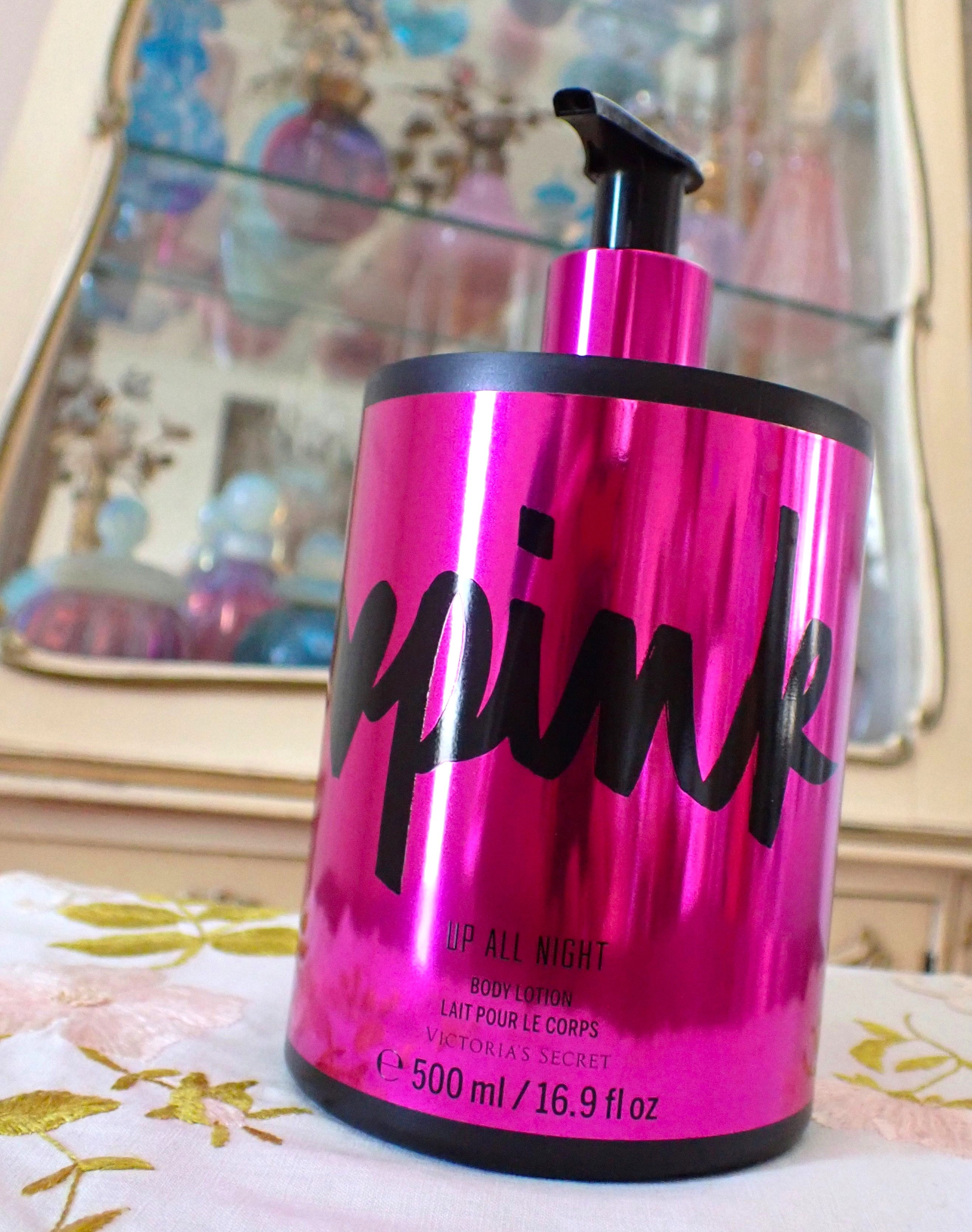 Victoria's Secret PINK Upda ll Night Body Lotion w Pump 16.9 Oz (500ml) 2012