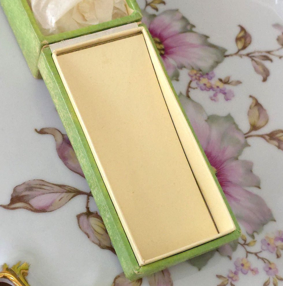 Thumbnail: Oberon Une Caresse Parfum 1 oz (30ml) Sealed w/ Box France Rare Vintage 1950s