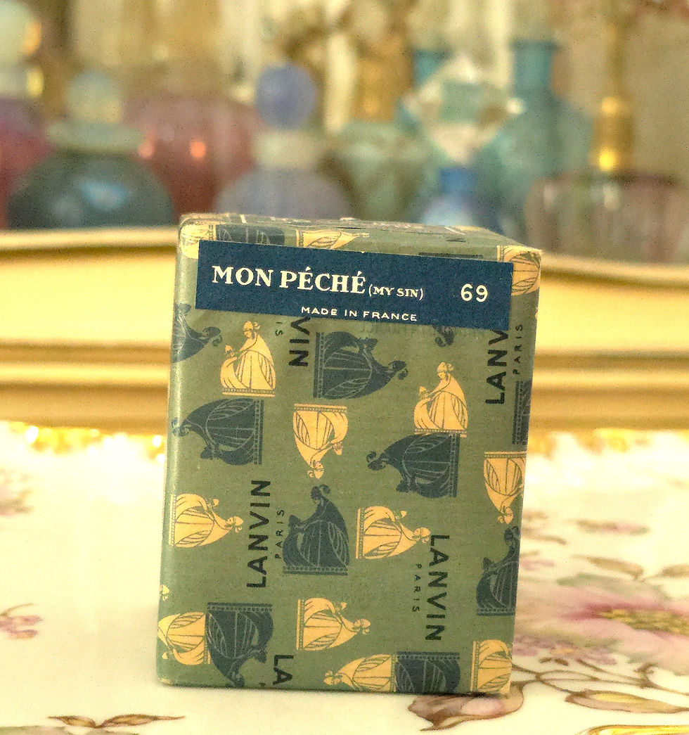 Thumbnail: Lanvin Mon Péché (My Sin) Extrait 0.50 oz (15cc/ml) Splash Vintage 1930s 1940s