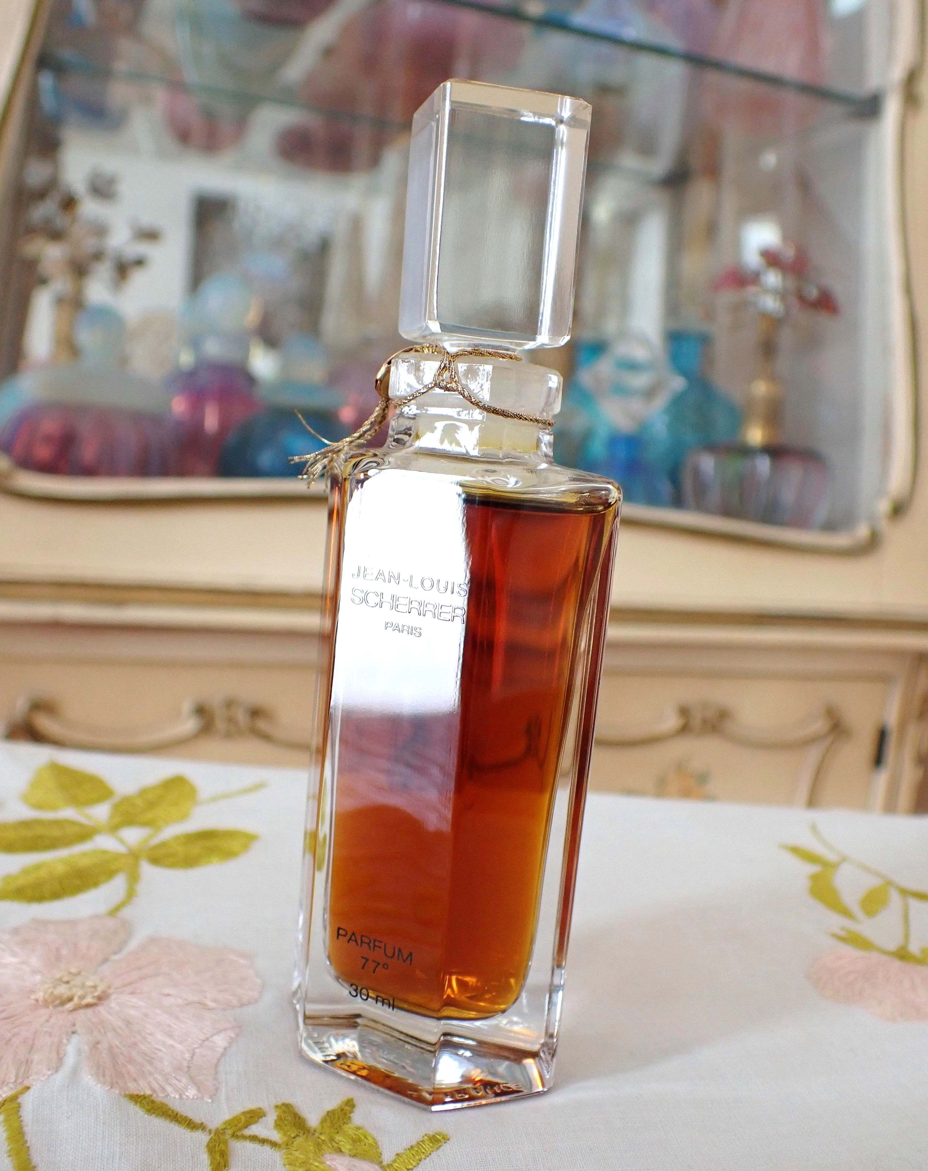 Jean-Louis Scherrer SCHERRER Parfum 1 oz (30ml) Corded Splash Vintage 1970s 1979