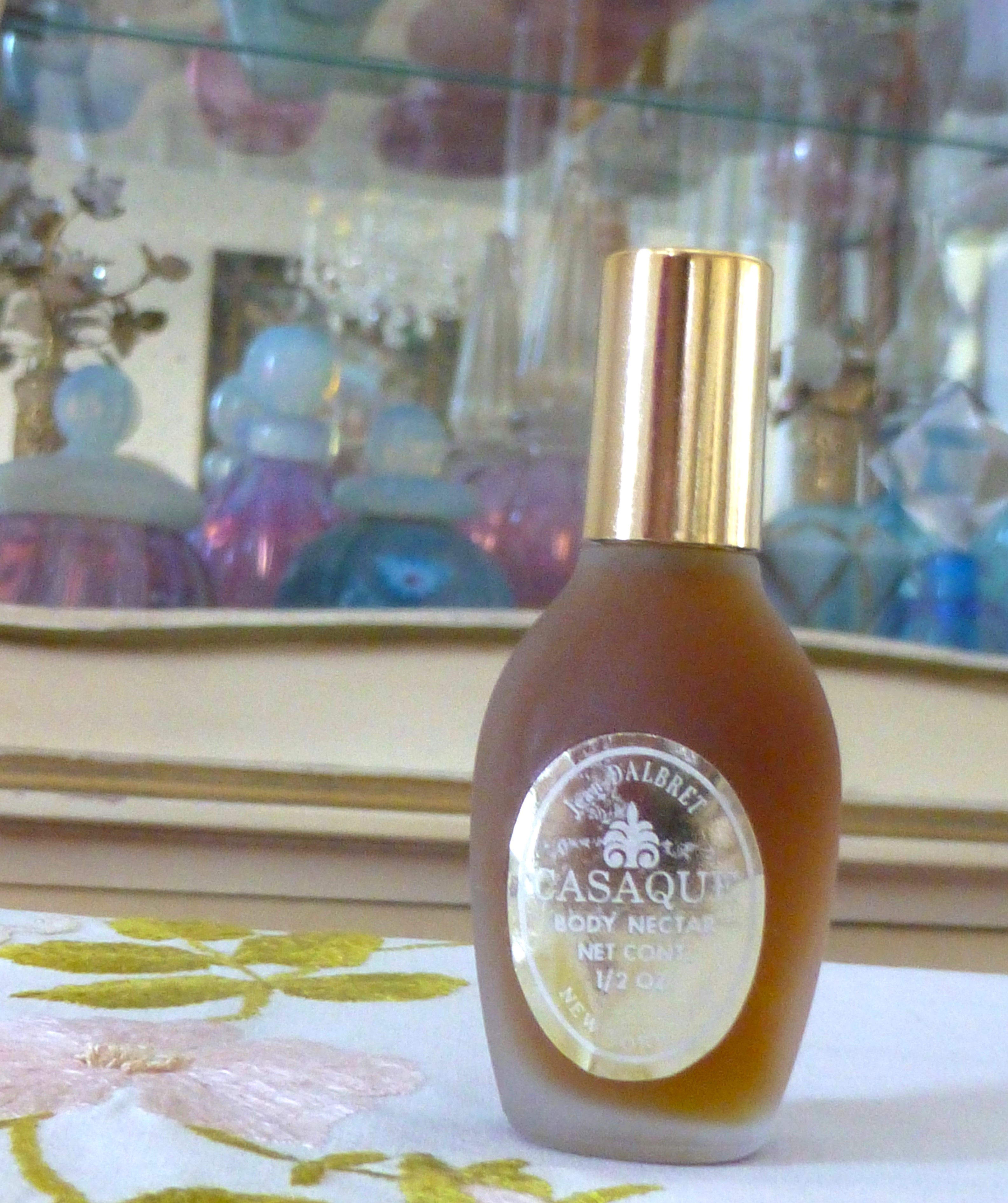 Jean D'Albret Ecusson Body Nectar 0.50 oz (15ml) Perfume Oil Vintage 1960s-1970s