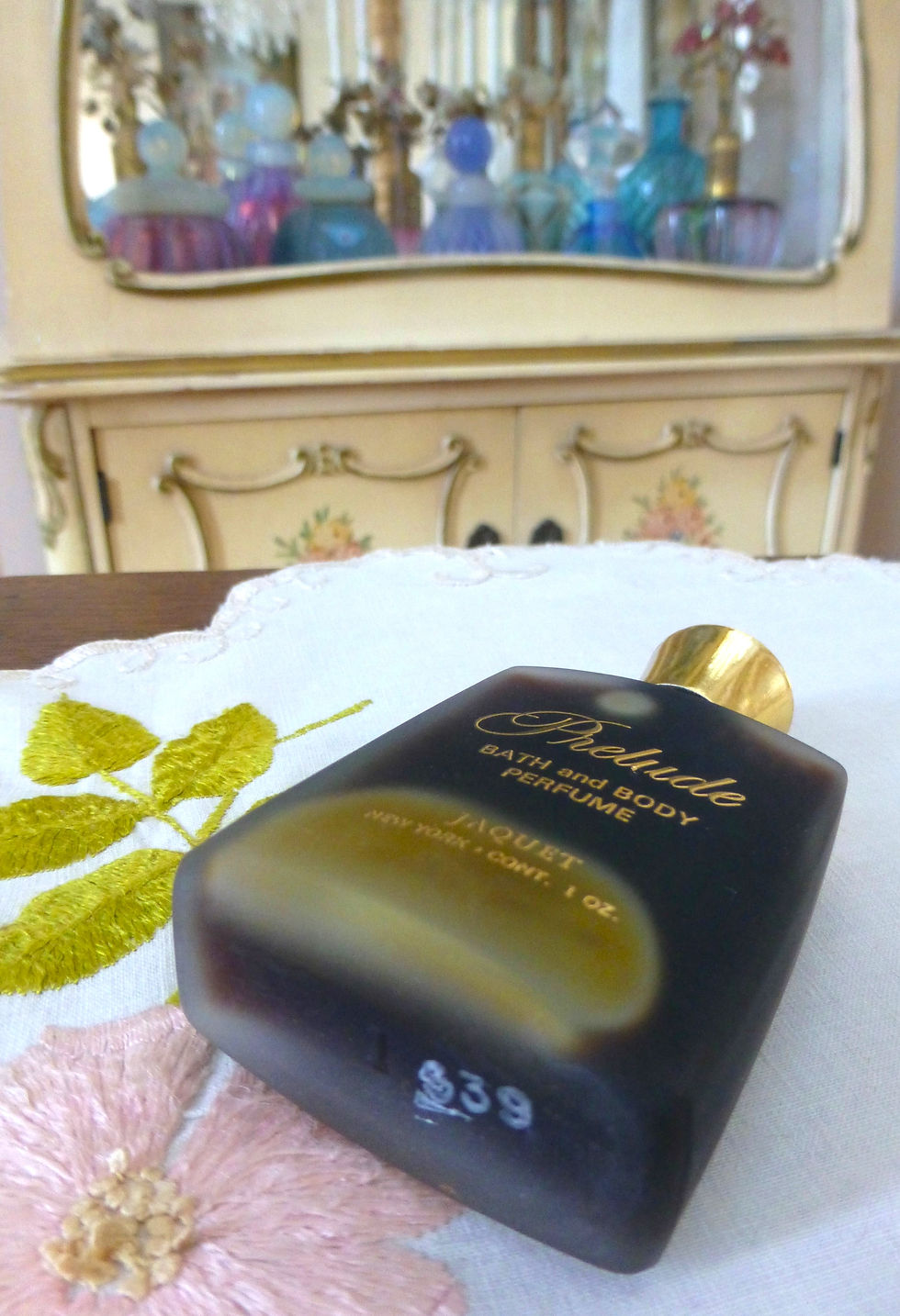 Thumbnail: Jaquet NY Prelude Bath & Body Perfume Splash 1 oz (30ml) w Box Vintage 1960s