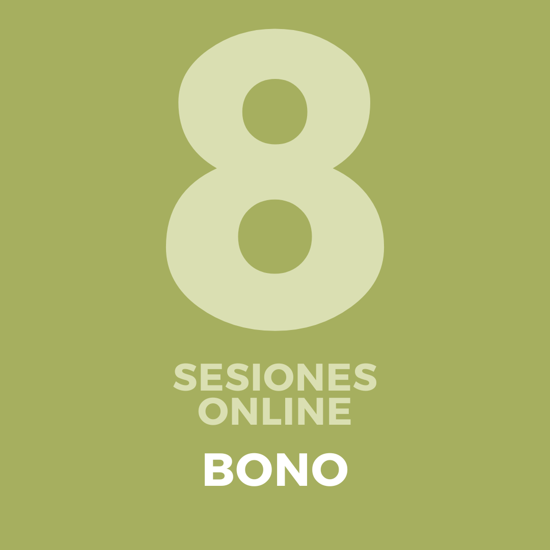 Bono 8 sesiones online