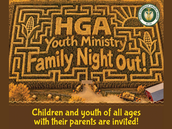 Youth Ministry Family Night Out!