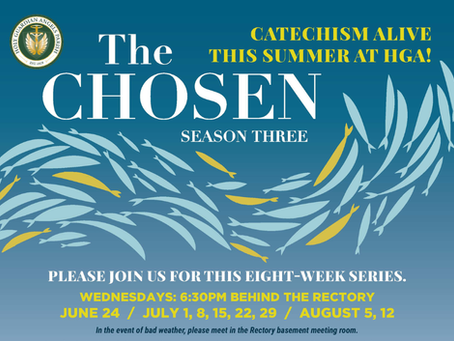 Catechism Alive is back with The Chosen, Season 3!