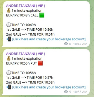VIP group Andre Stanzani