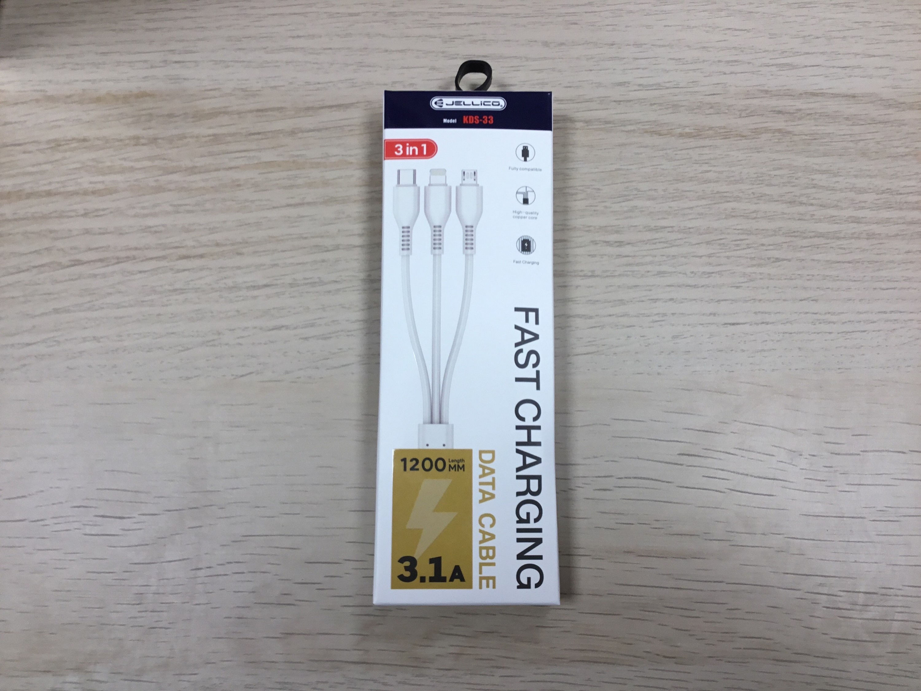 Câbles charge 3 en 1 