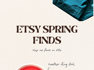 SPRING ETSY FINDS 3.0