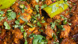 Chicken Bhuna with cardamoms and cloves by Shai Ayoub.