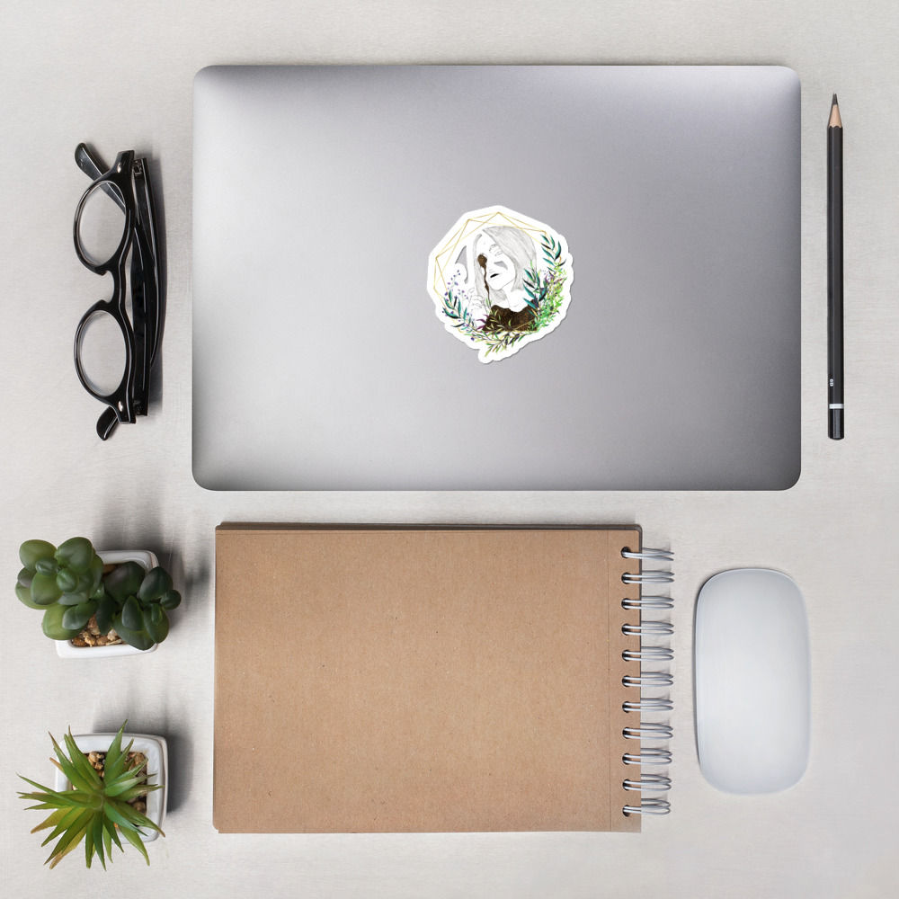 Bubble-free stickers