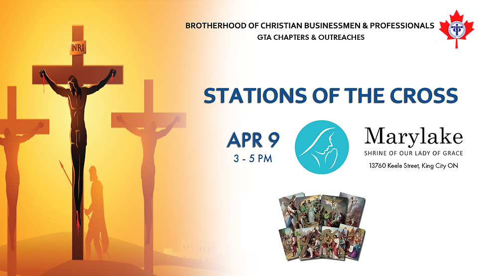 BCBP GTA Chapters & Outreaches - Stations of the Cross
