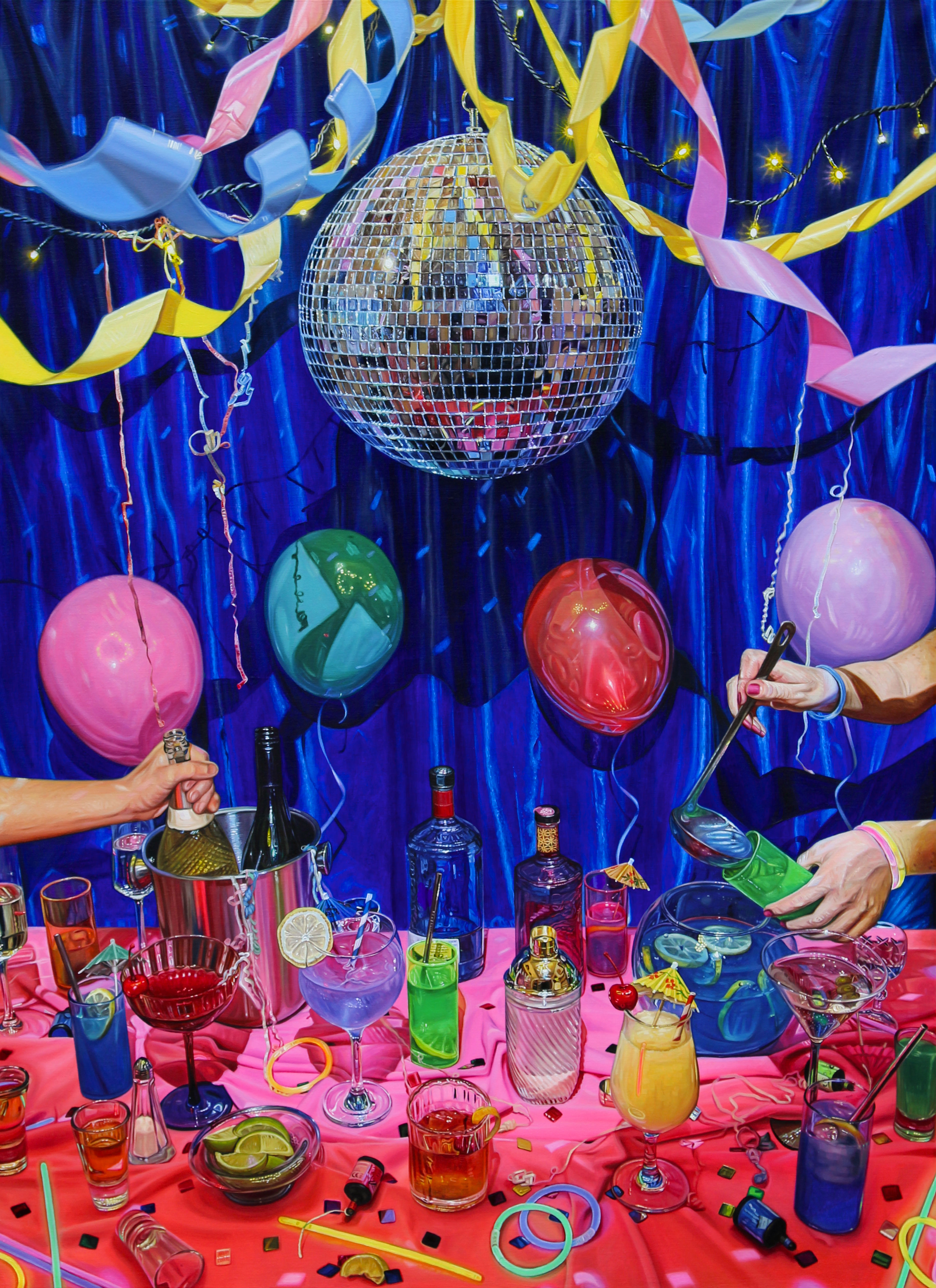 ‘Disco Party’ Canvas Print